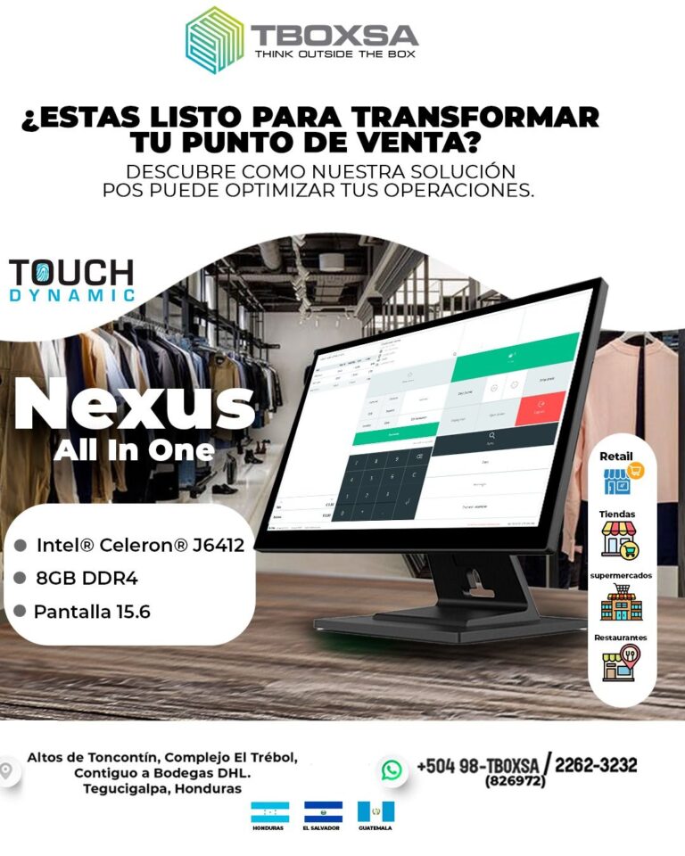 ¡Nexus All-in-One: Eficiencia y Versatilidad en un solo Dispositivo!