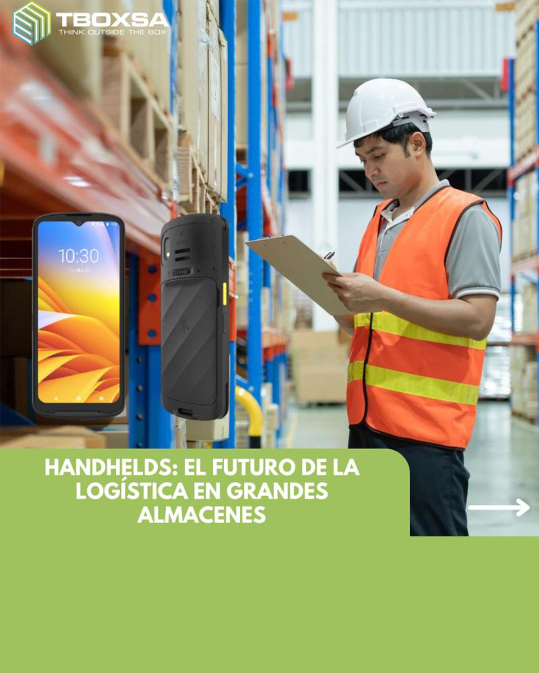 Handhelds: El Futuro de la Logística en Grandes Almacenes
