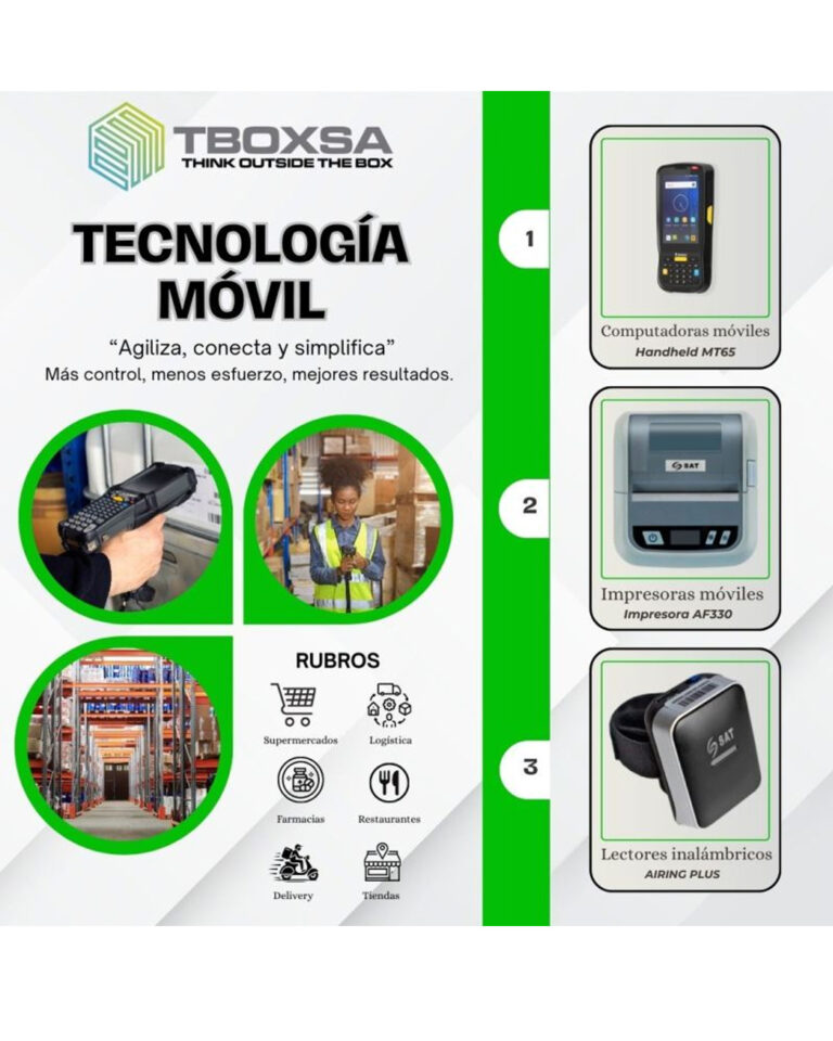 Tecnología móvil: La nueva fuerza que impulsa el control y la eficiencia en retail, restaurantes y supermercados