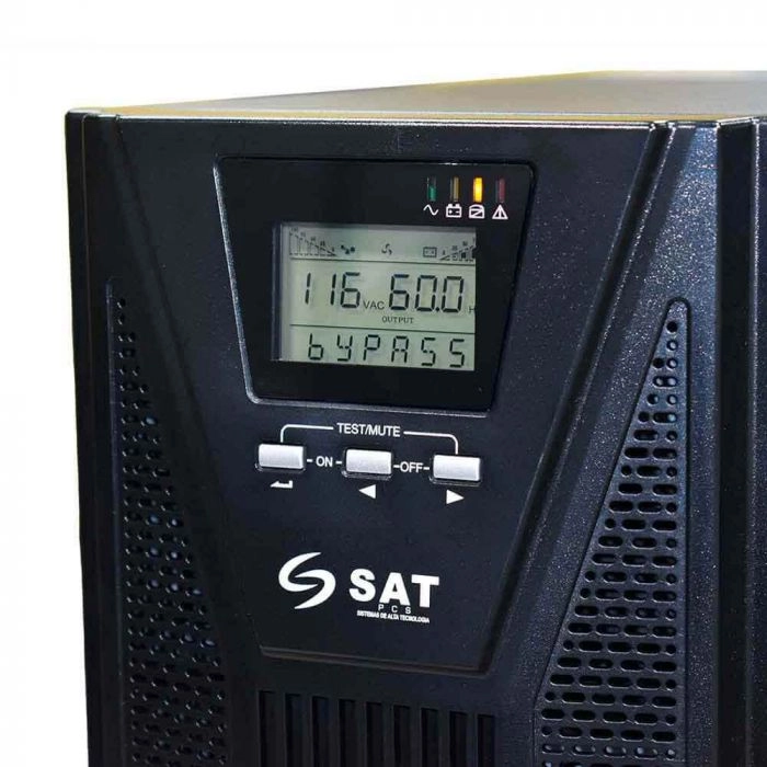 UPS Online Monofásica UOL3000LCD 3KVA 2700W - Image 3